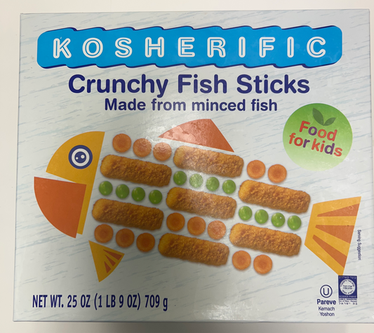 Kosherific crunchy fish sticks