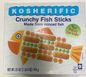 Kosherific crunchy fish sticks