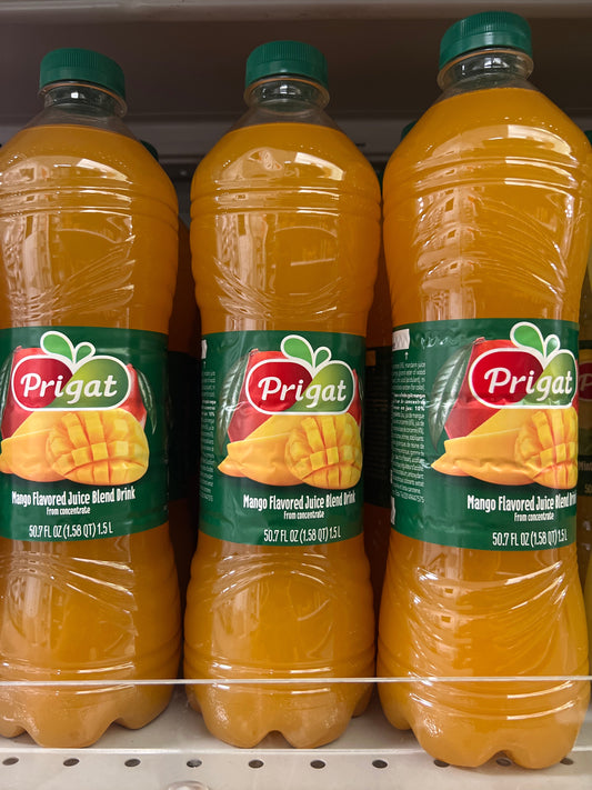 Prigat mango flavored juice drink 1.5L