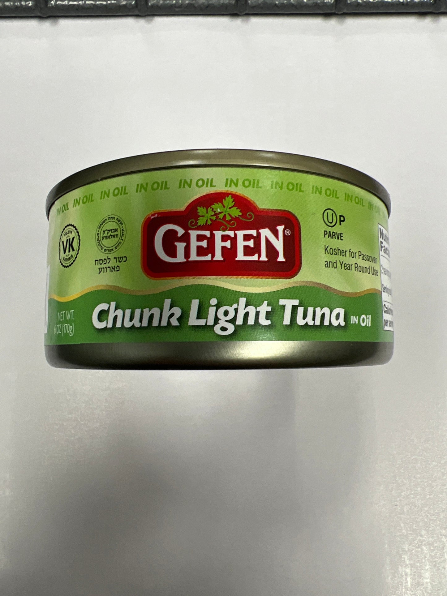 Gefen chunk light tuna in oil