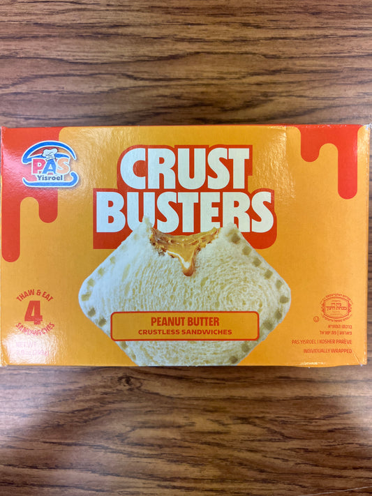 Pas yisroel. Crust busters peanut butter crustless sandwiches