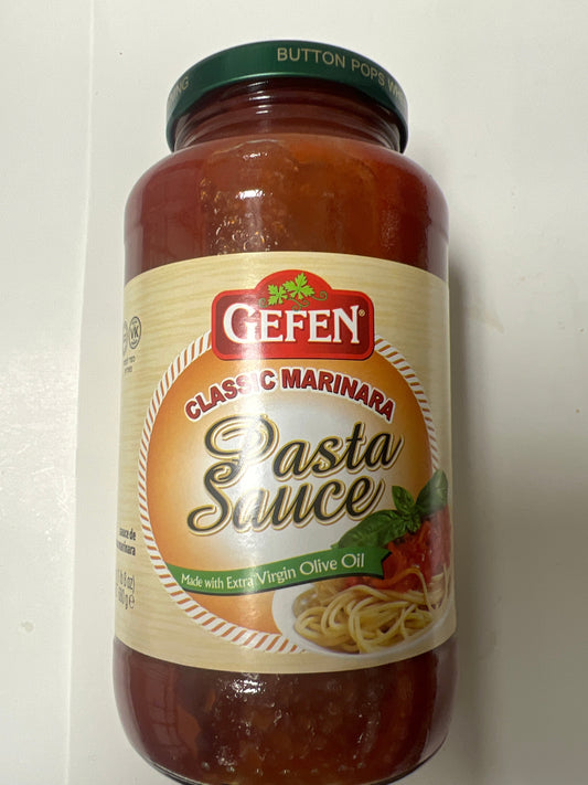 Gefen classic marinara pasta sauce