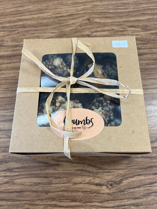 Crumbs chocolate sourdough Babka 4-pack ￼