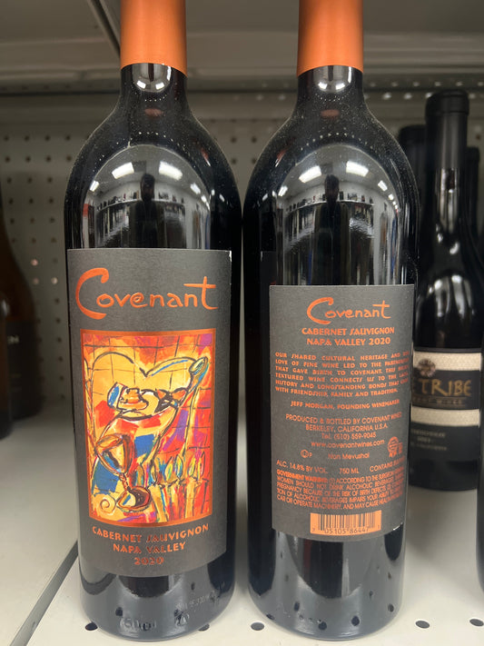 Covenant Cabernet Sauvignon Napa Valley 2020 NOT Mevushal
