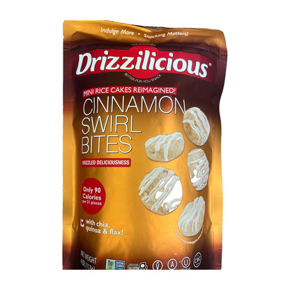 Drizzilicious cinnamon swirl bites