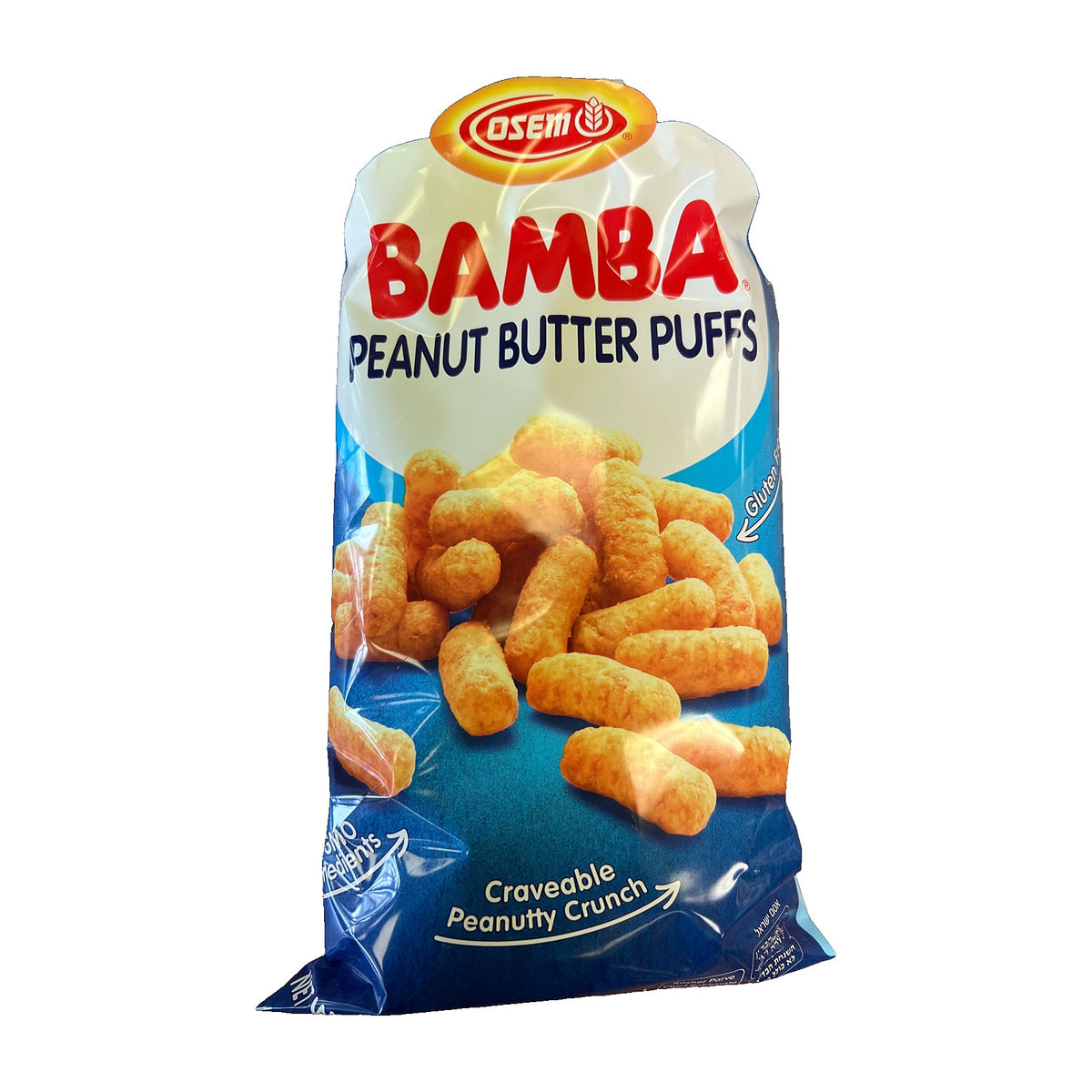 Osem bamba peanut butter puffs. 3.5oz