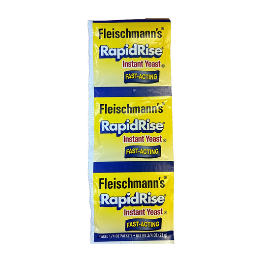 Fleischmanns rapid rise instant yeast fast acting 3pk