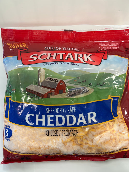 Schtark shredded cheddar cheese 2lbs
