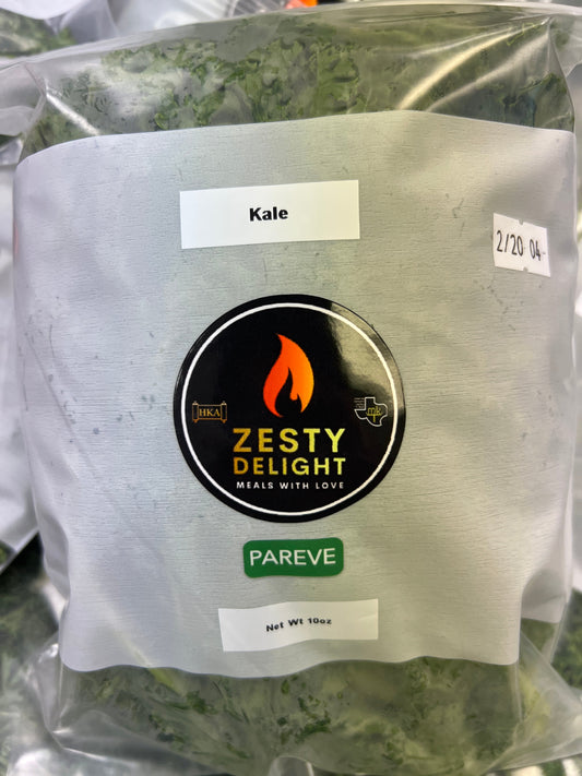 Zesty Delight Washed and ready Kale w/ Hashgacha