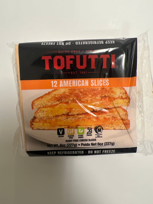 Tofutti 12 American slices gluten free