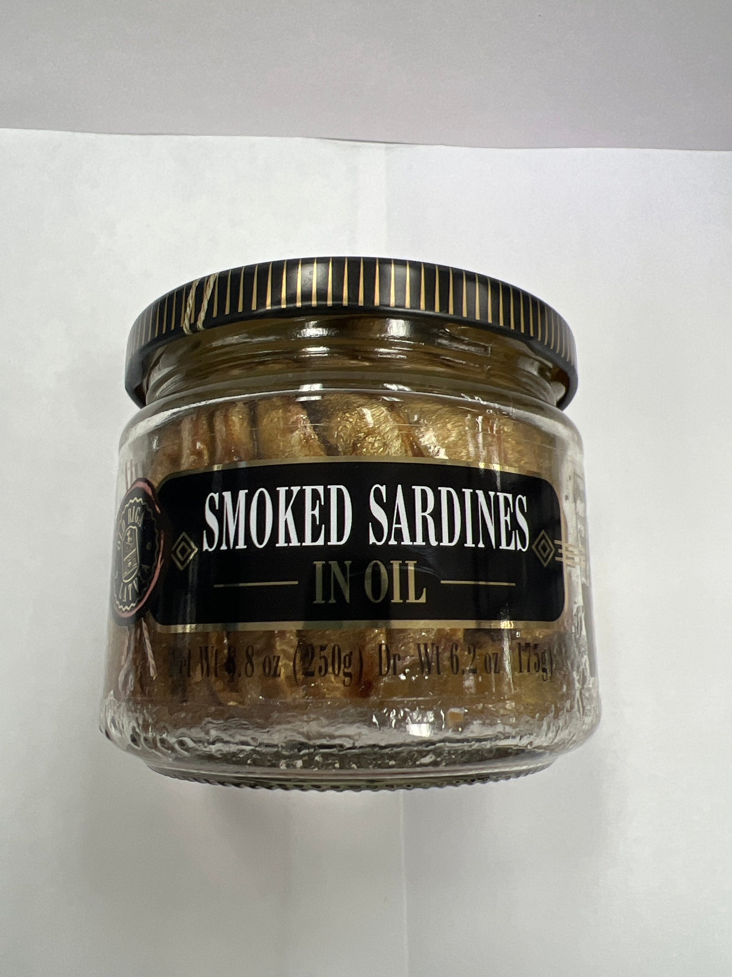 Old Riga smoked sardines in oil