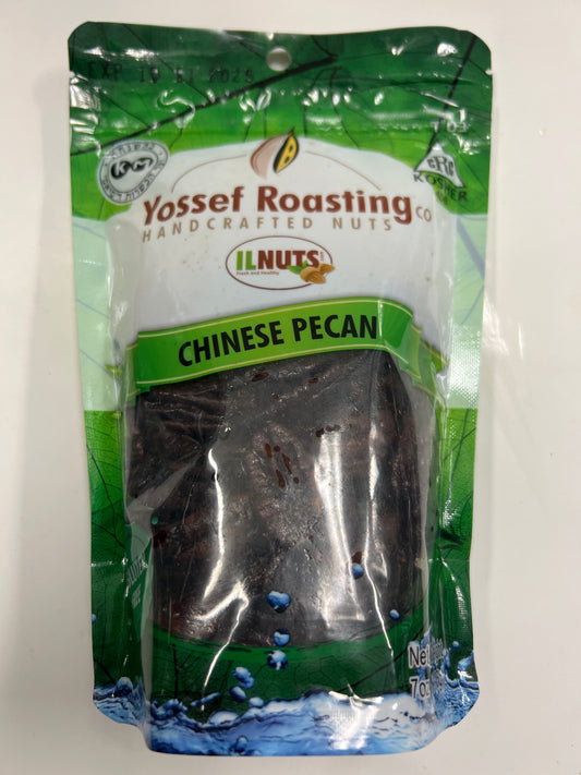 Yossef roasting Chinese pecan