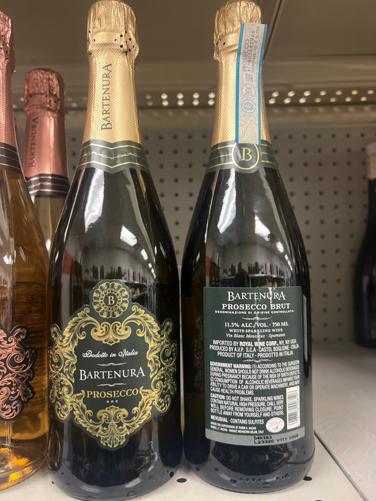 Bartenura Prosecco Brut Mevushal