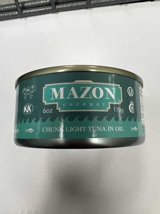 Mazon chunk light tuna in oil