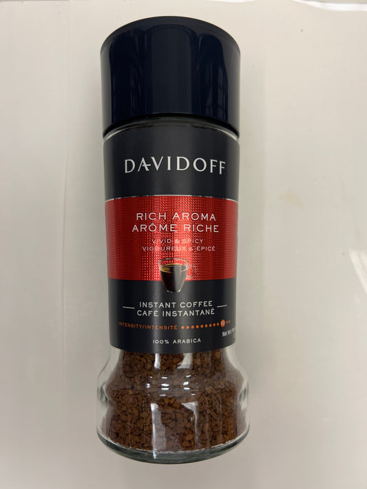 Davidoff rich aroma vivid and spicy instant coffee