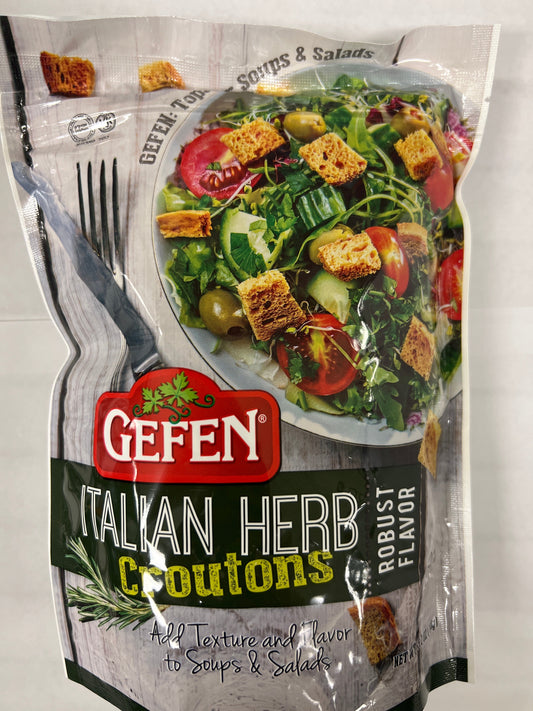 Gefen Italian herb croutons