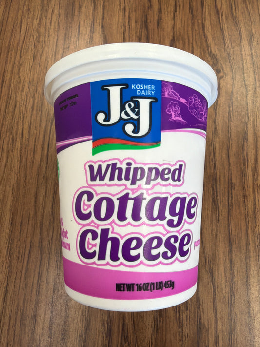 J&J whipped cottage cheese. 4% milkfat minimum