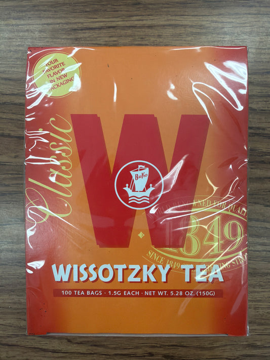 Wissotzky classic tea 100ct