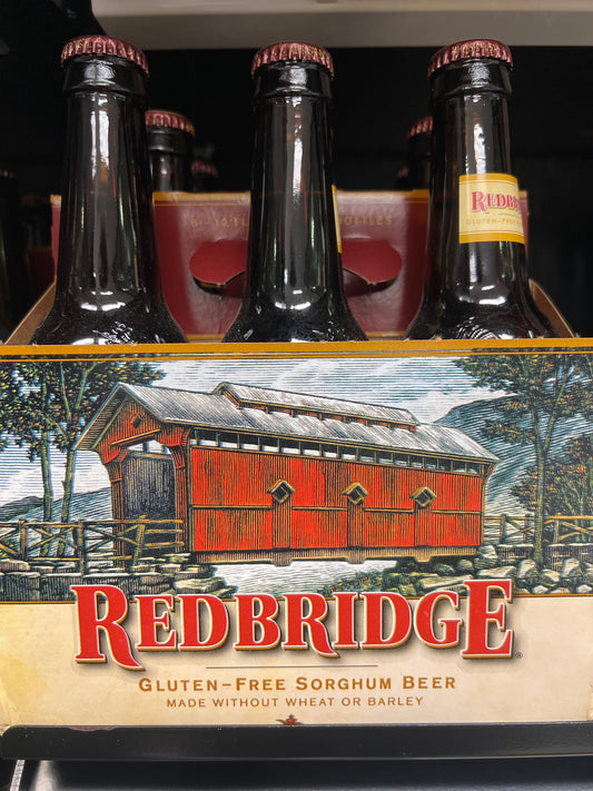 Red bridge gluten free sorghum beer 12oz 6pk beer bottles