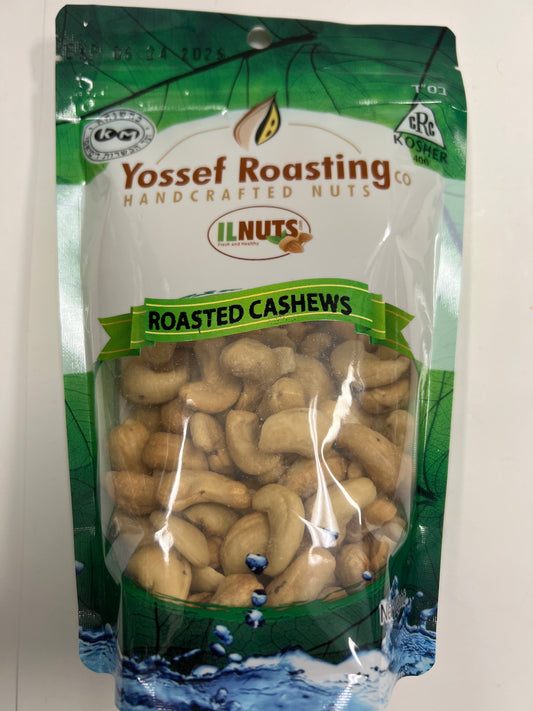Yossef roasting roasted cashews