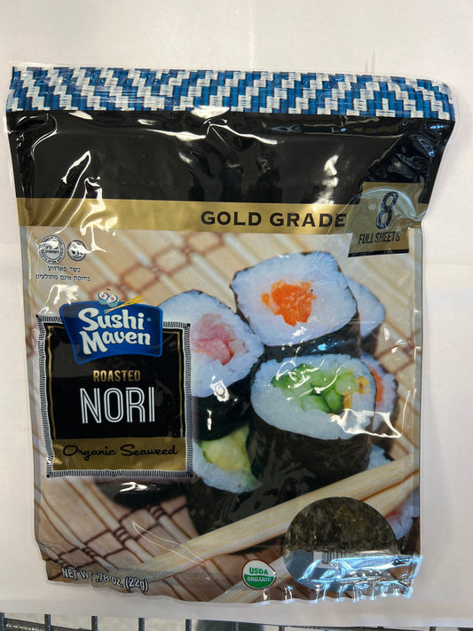 Sushi maven roasted Nori 8 full sheets￼