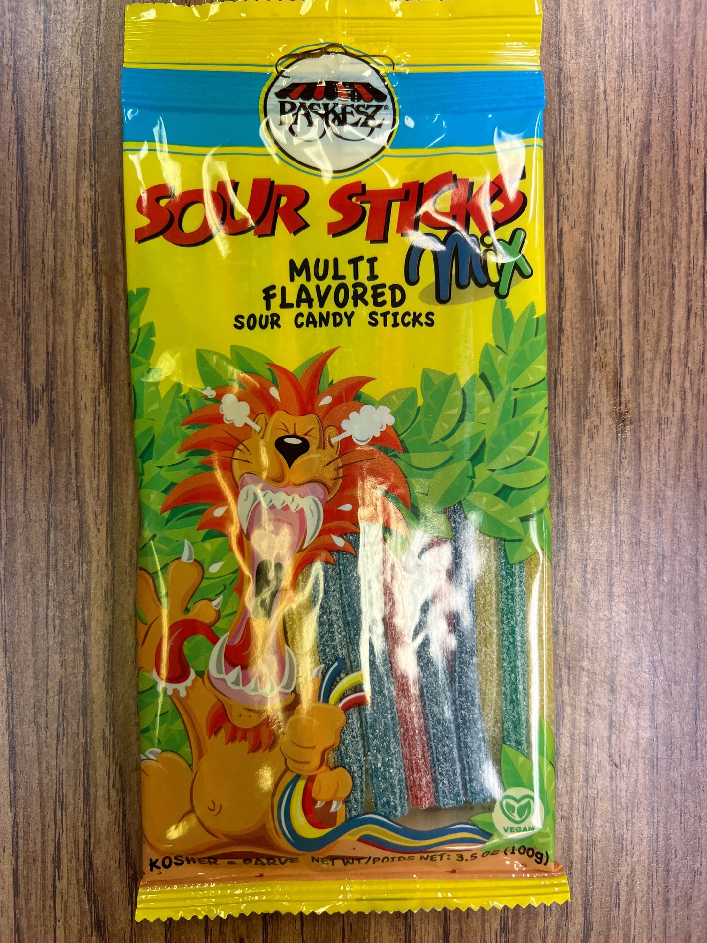 Paskesz sour sticks mix multi flavored