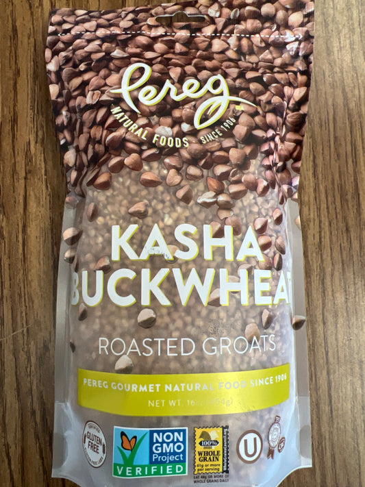 Pereg. Kasha buckwheat. Roasted groats