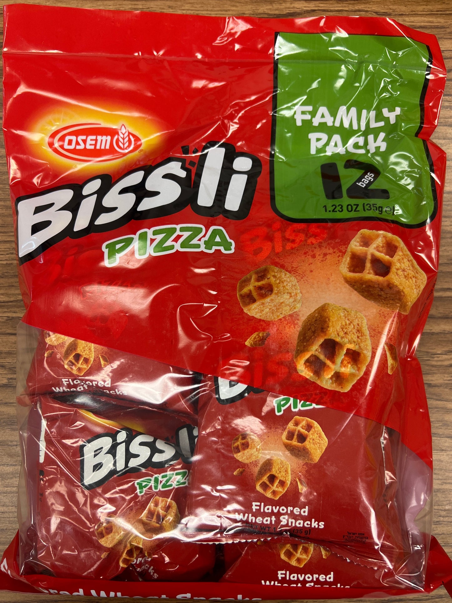 Osem bissli family pack 12ct pizza