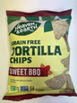 Heaven and earth grain free tortilla chips sweet bbq 1oz gluten free