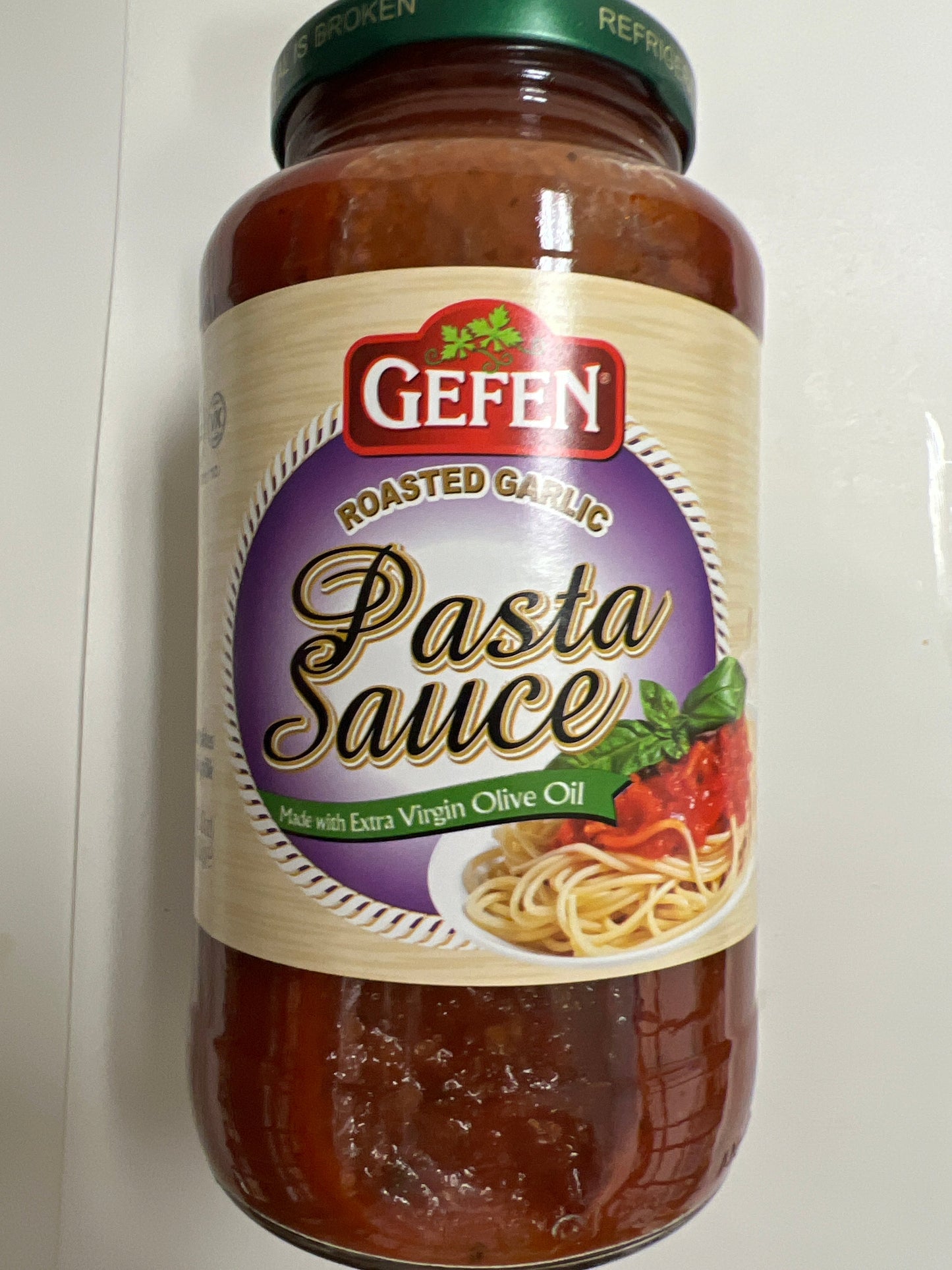 Gefen roaste garlic pasta sauce