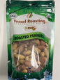 Yossef roasting roasted peanuts