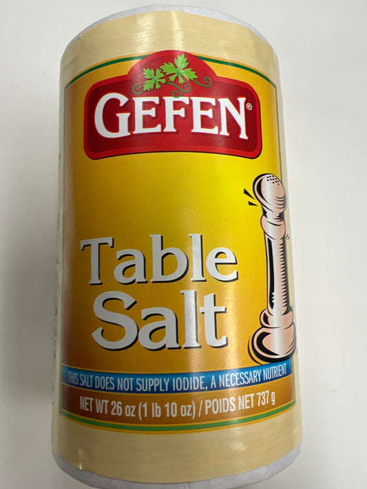 Gefen table salt