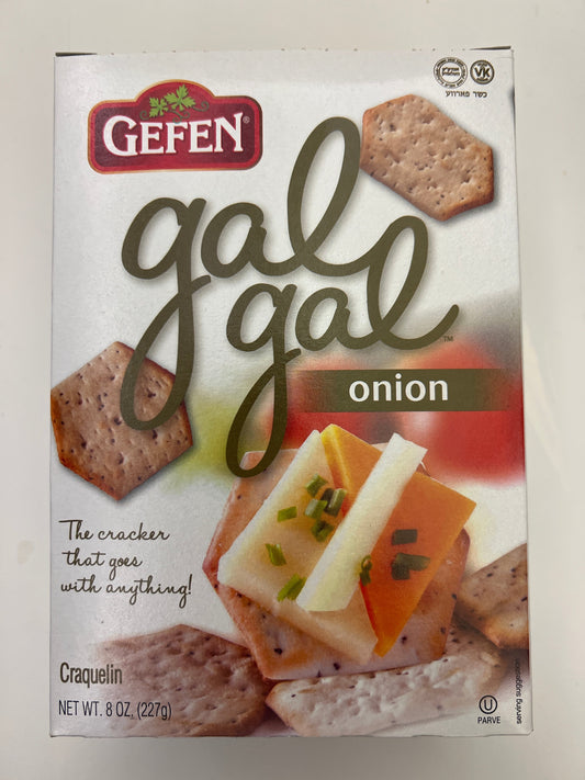 Gefen gal gal cracker onion