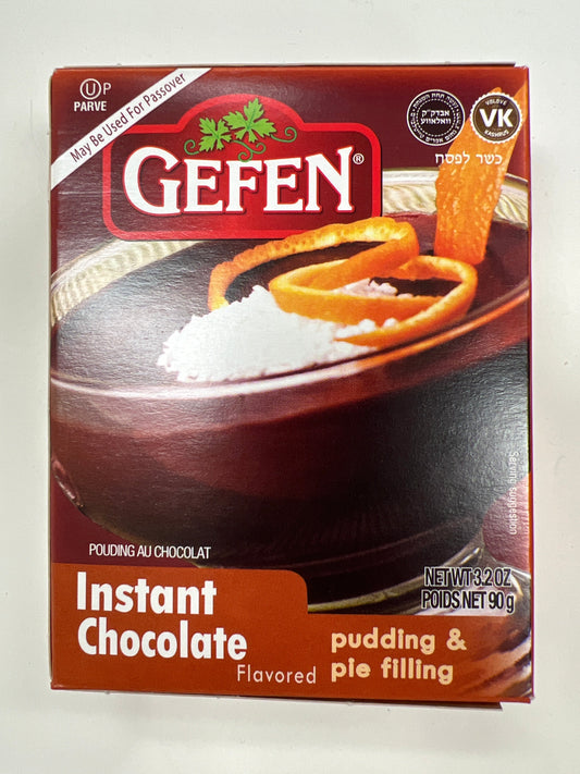 Gefen instant chocolate pudding
