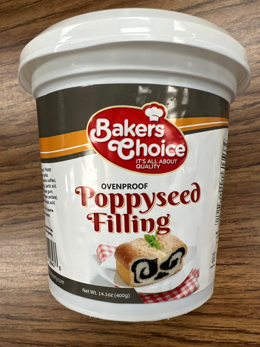 Baker’s choice poppyseed filling