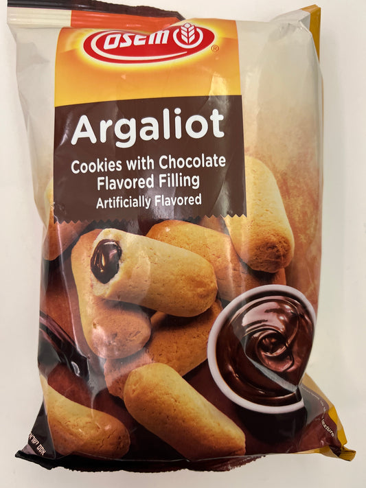 Osem argaliot cookies with chocolate flavored filling