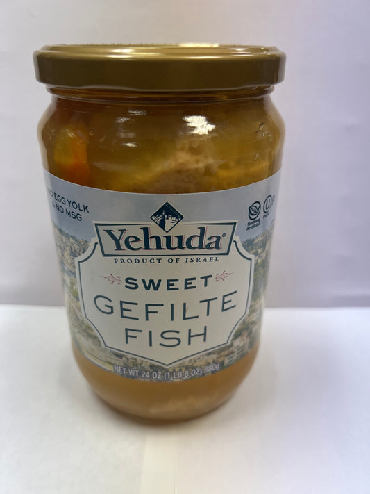 Yehuda sweet gefilte fish