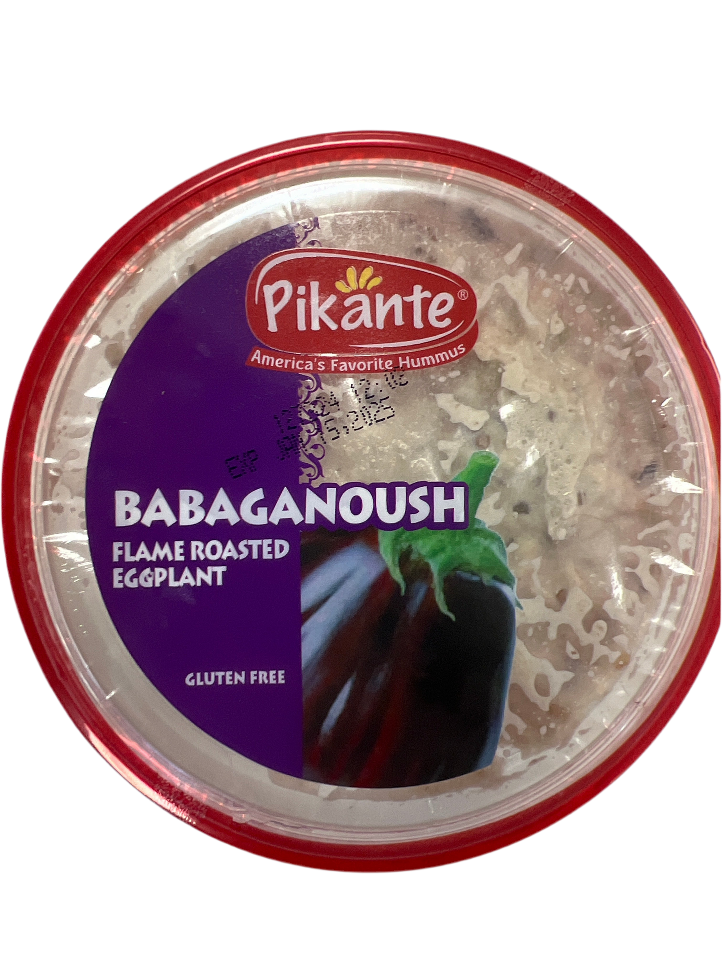 Pikante babaganoush flame roasted eggplant 14oz gluten free