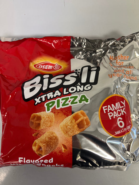 KFP osem bissli pizza extra long 6-pack