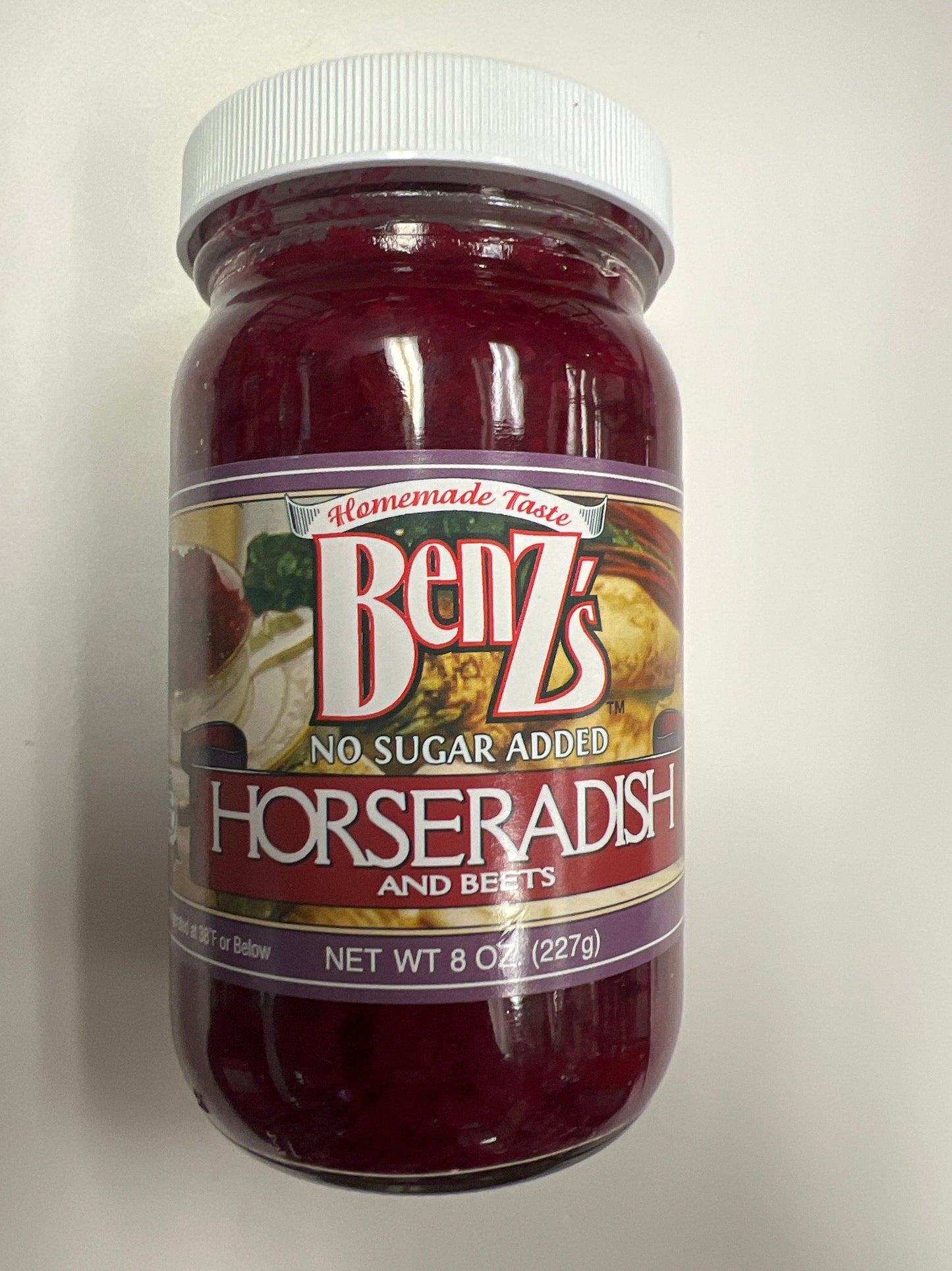 Benzs horseradish no sugar added chrain 8oz