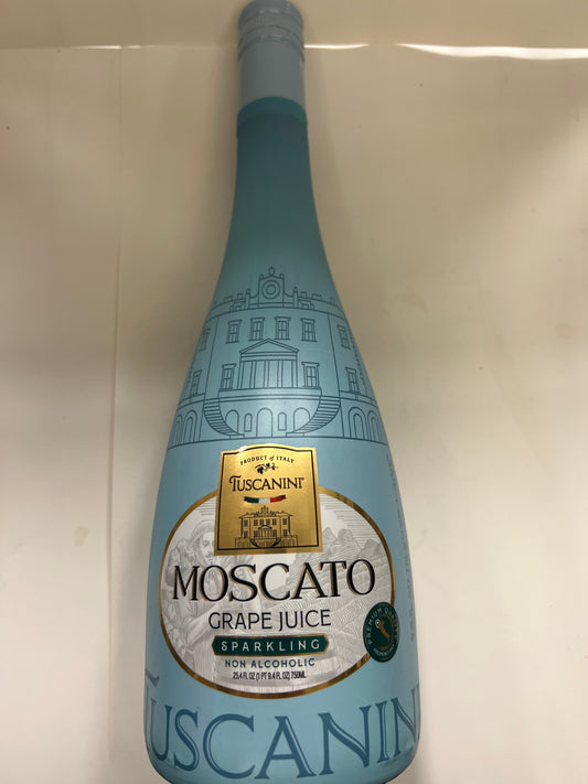 Tuscanini moscato sparkling grape juice