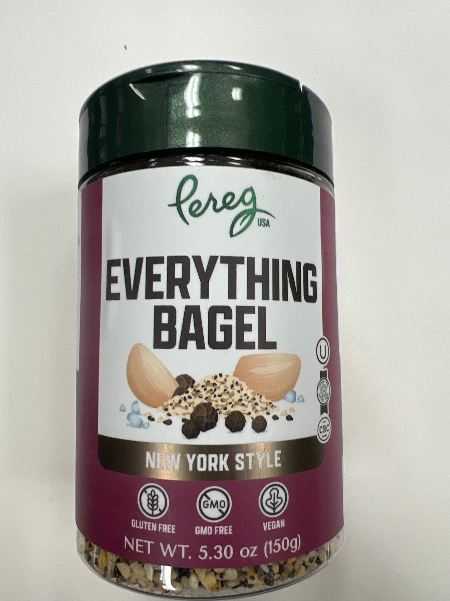 Pereg everything bagel. New York style