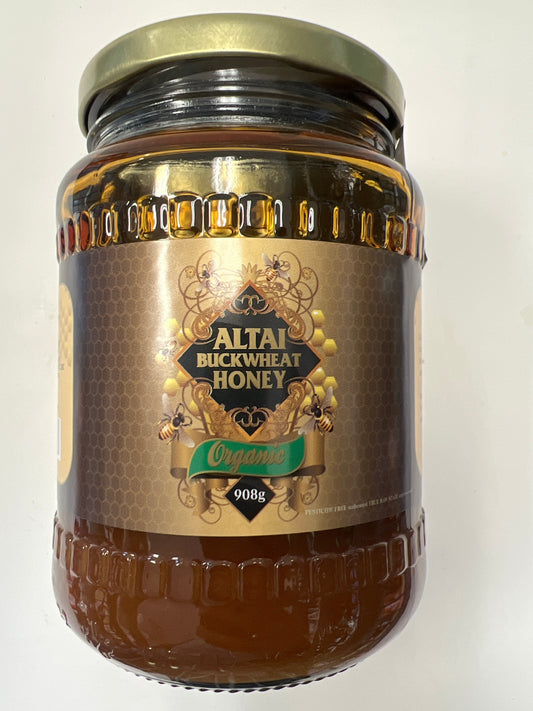 Altai buckwheat honey organic