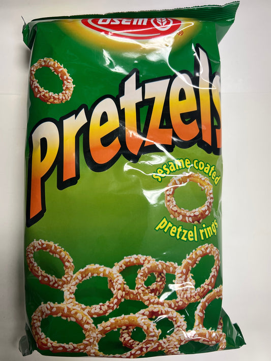 Osem pretzels sesame coated rings