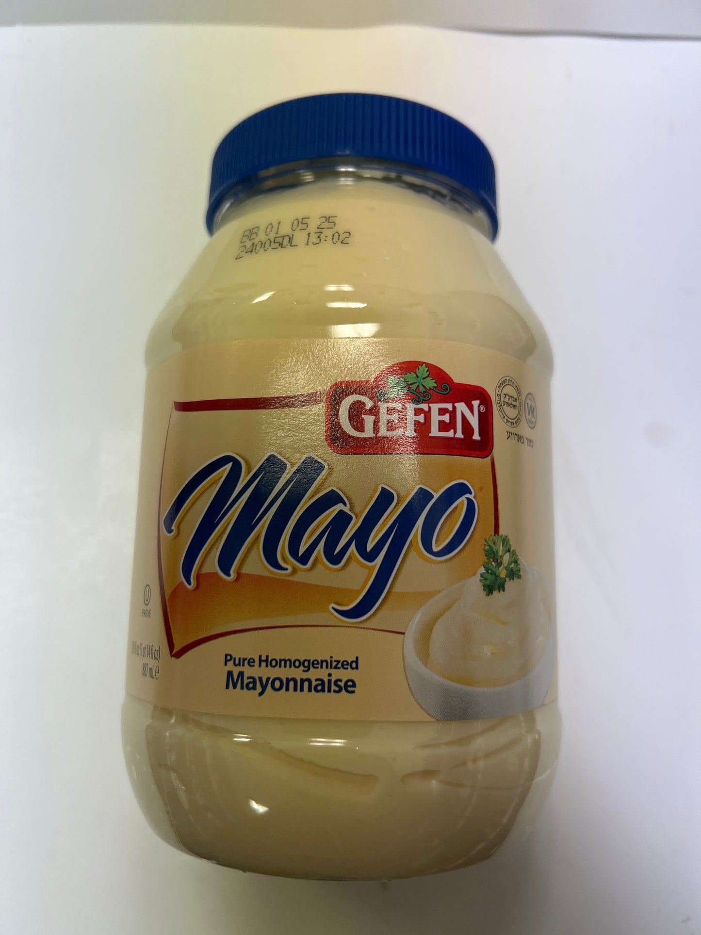 Gefen mayo pure mayonnaise
