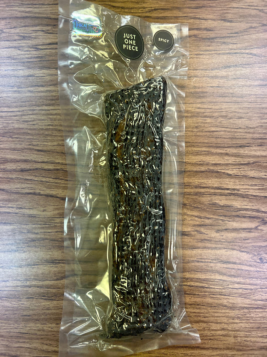 ZBiltong South African authentic biltong 8oz hot and spicy JOP just one piece