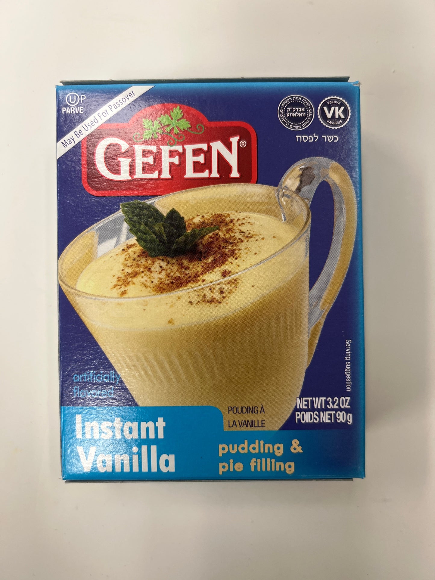 Gefen instant vanilla pudding