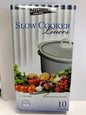 Kitchen selection slow cooker liners large 10 bags￼