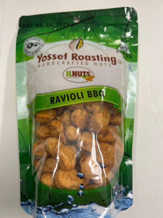 Yossef roasting ravioli bbq