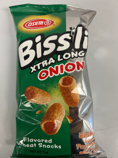 KFP osem bissli extra long onion family size large bag